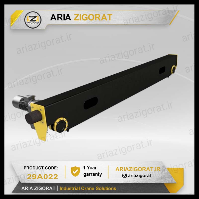 راهبر جرثقیل سقفی سایز چرخ 125 و 160 و 200